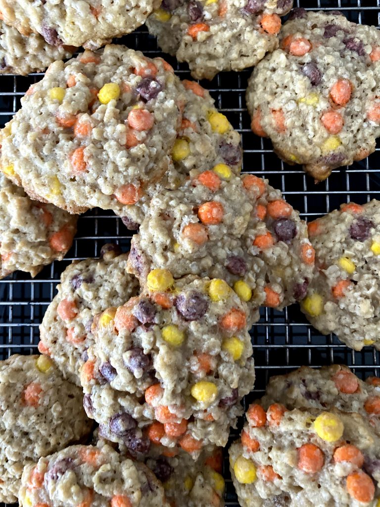 Reese’s Pieces Oatmeal Cookie Recipe