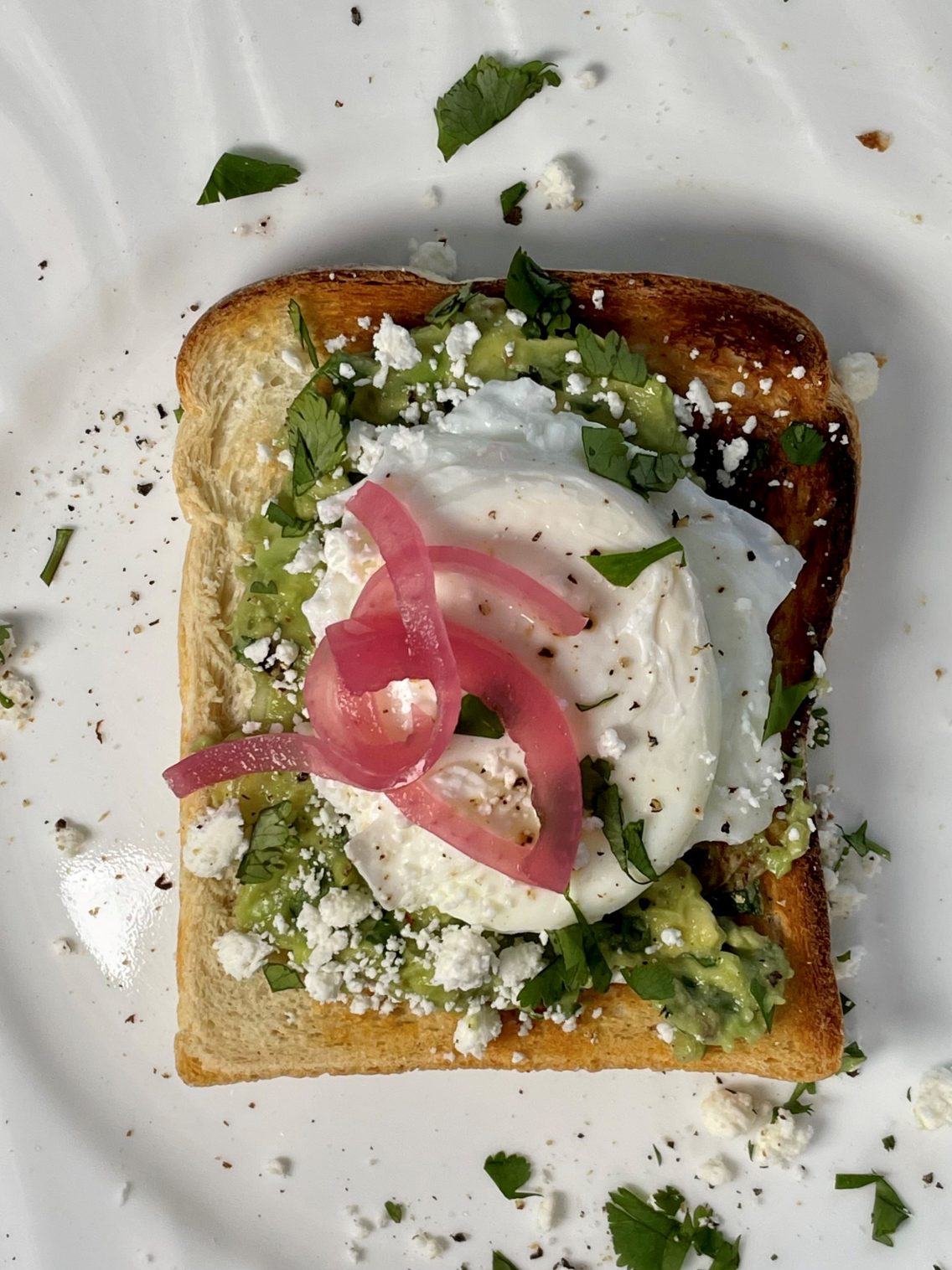 Avocado Toast with Poached Eggs